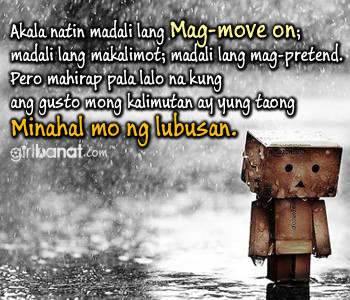 Tagalog Moving On Quotes and Messages - www.girlbanat.com