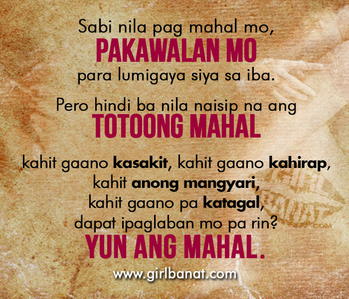 love quotes tagalog para sa mahal ko