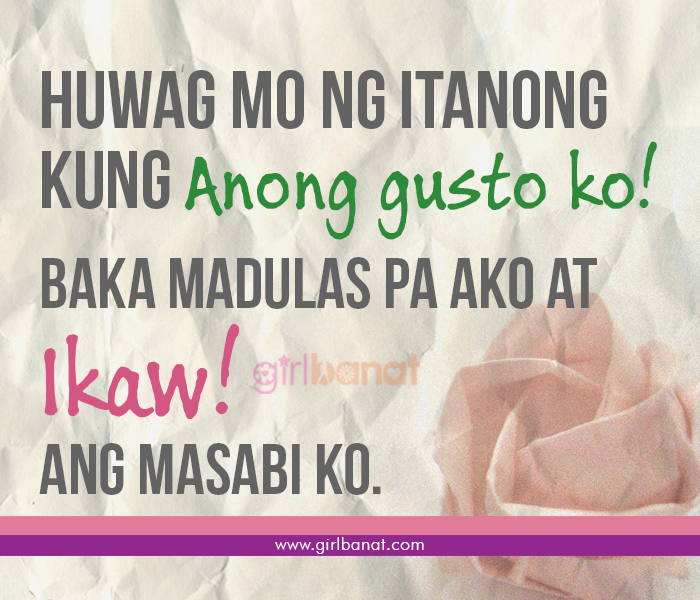 Sweet Hugot Para Kay Crush