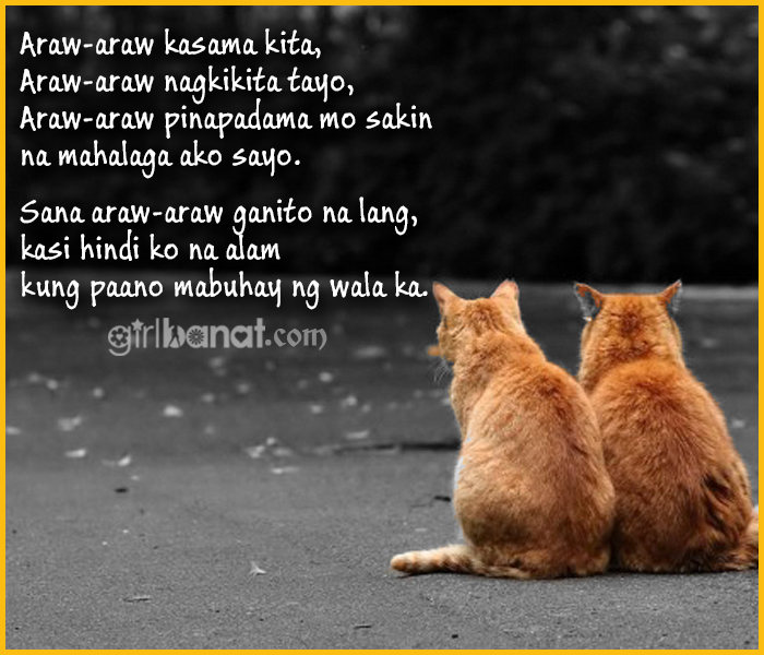 Tagalog sweet text messages